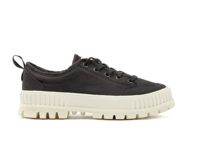 PALLADIUM PALLASHOCK LO ORGANIC 2 Black Kids Sneakers