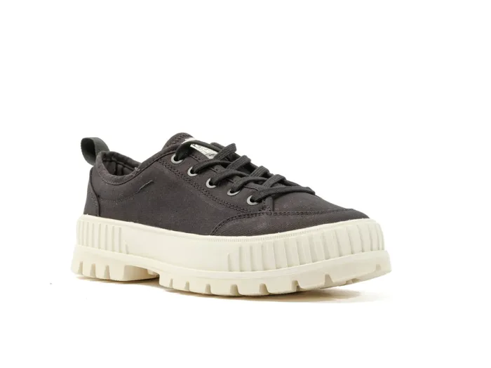 PALLADIUM PALLASHOCK LO ORGANIC 2 Black Kids Sneakers PALLADIUM PALLASHOCK LO ORGANIC 2 Black Kids Sneakers
