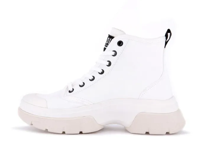 PALLADIUM PALLAWAVE Star White Women Boots PALLADIUM PALLAWAVE Star White Women Boots