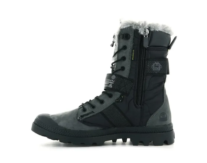 PALLADIUM PAMPA EUROPA TACTICAL X DESTINY Blackraven Kids Boots PALLADIUM PAMPA EUROPA TACTICAL X DESTINY Blackraven Kids Boots