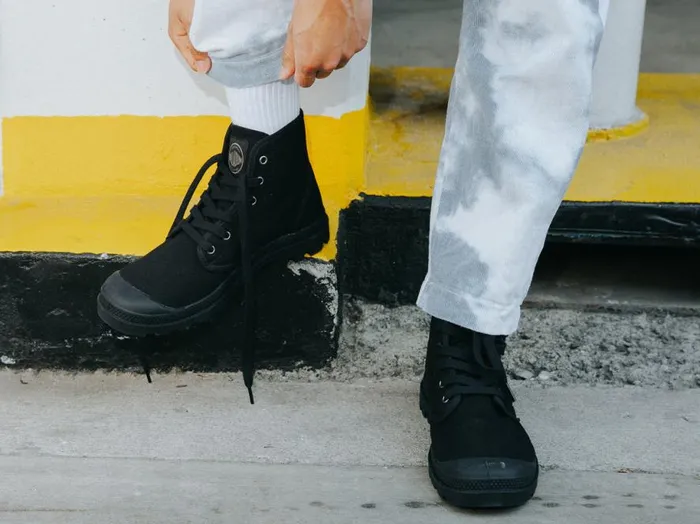 PALLADIUM PAMPA HI Blackblack Men Boots PALLADIUM PAMPA HI Blackblack Men Boots