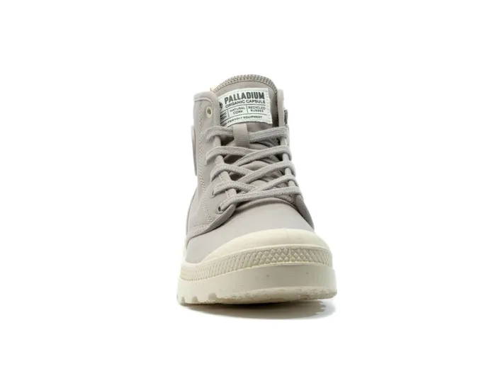 PALLADIUM PAMPA HI ZIP ORGANIC Grey Berry Kids Boots