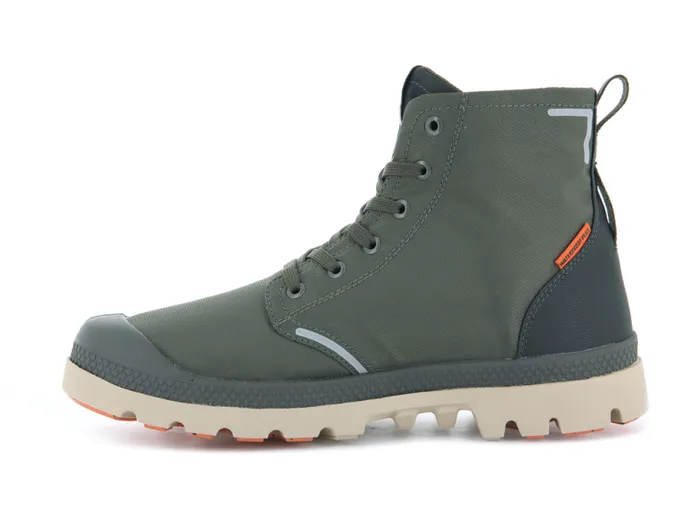 PALLADIUM PAMPA LITE RECYCLE WP Olive Nightbeluga Kids Boots PALLADIUM PAMPA LITE RECYCLE WP Olive Nightbeluga Kids Boots