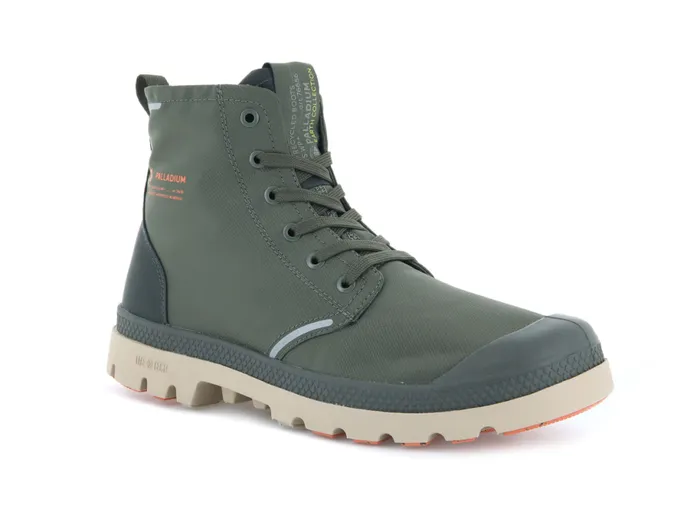 PALLADIUM PAMPA LITE RECYCLE WP Olive Nightbeluga Women Boots PALLADIUM PAMPA LITE RECYCLE WP Olive Nightbeluga Women Boots