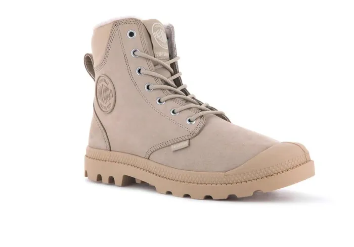 PALLADIUM PAMPA SPORT CUFF WPS Warm Sand Women Boots PALLADIUM PAMPA SPORT CUFF WPS Warm Sand Women Boots