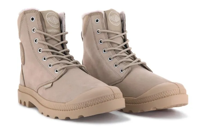 PALLADIUM PAMPA SPORT CUFF WPS Warm Sand Women Boots PALLADIUM PAMPA SPORT CUFF WPS Warm Sand Women Boots