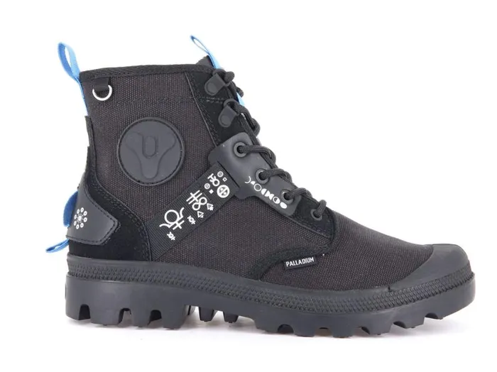 PALLADIUM PAMPA X DESTINY Black Kids Boots