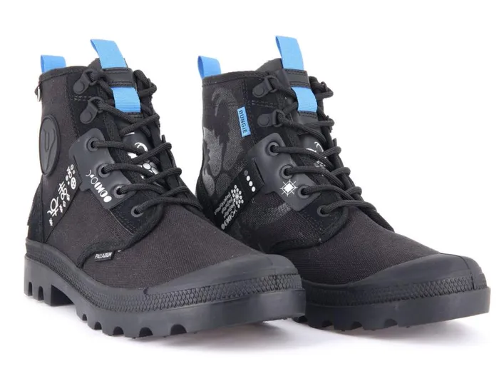 PALLADIUM PAMPA X DESTINY Black Kids Boots