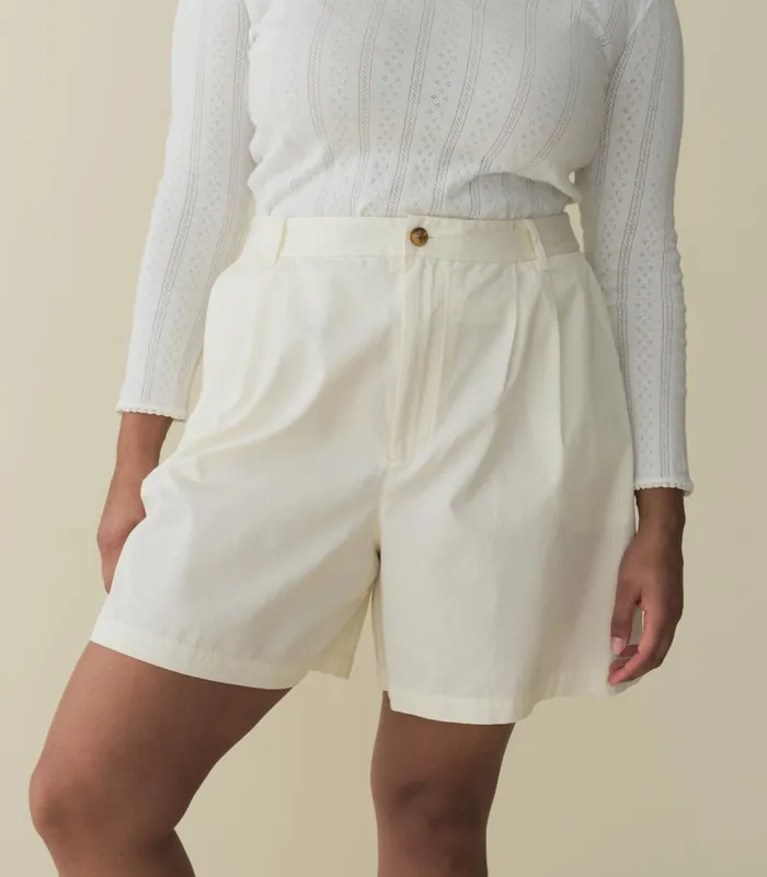 Pants and Shorts Women DEN Danette Short Salt Pants and Shorts Women DEN Danette Short Salt