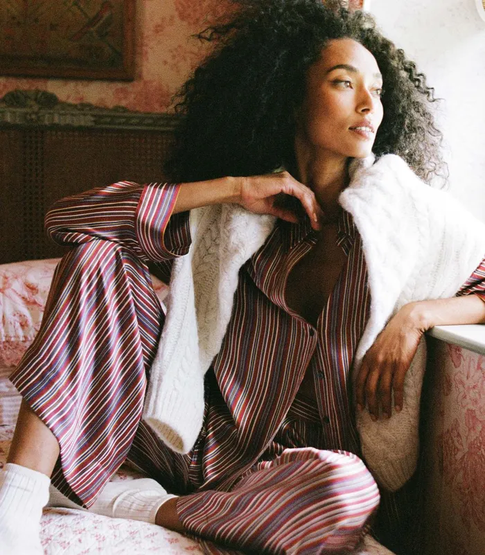 Pants and Shorts Women DEN Georgie Pant Le Marais Stripe Pants and Shorts Women DEN Georgie Pant Le Marais Stripe