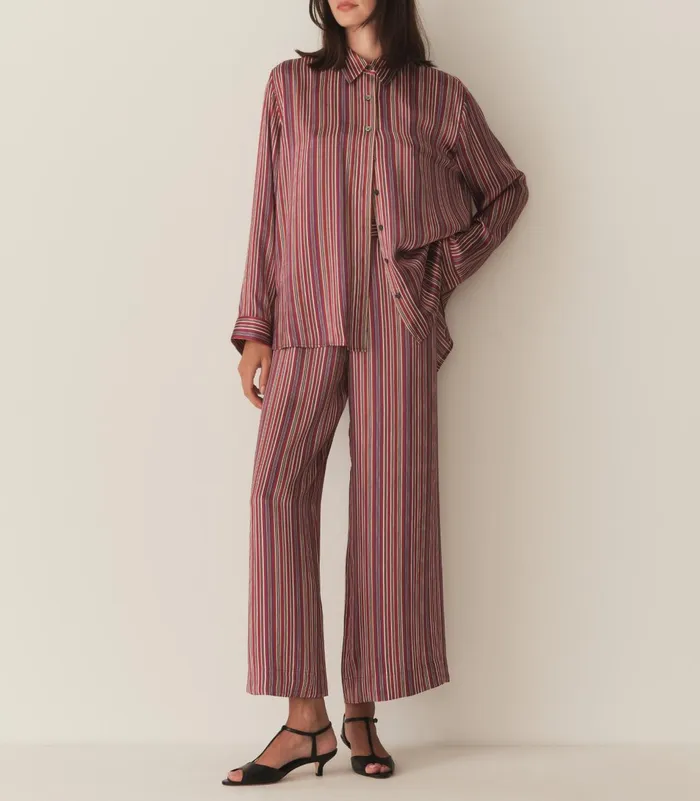 Pants and Shorts Women DEN Georgie Pant Le Marais Stripe Pants and Shorts Women DEN Georgie Pant Le Marais Stripe