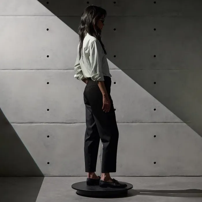 Pants and Shorts Women GFORE HIGH WAISTED FINE WOOL TWILL TAPERED TROUSER Onyx Pants and Shorts Women GFORE HIGH WAISTED FINE WOOL TWILL TAPERED TROUSER Onyx