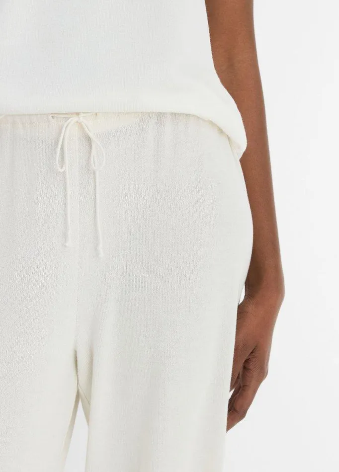 Pants and Shorts Women Vince Cropped Lounge Pant Bone Pants and Shorts Women Vince Cropped Lounge Pant Bone