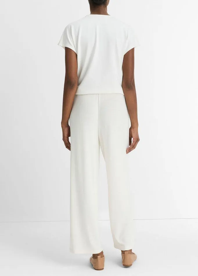 Pants and Shorts Women Vince Cropped Lounge Pant Bone Pants and Shorts Women Vince Cropped Lounge Pant Bone