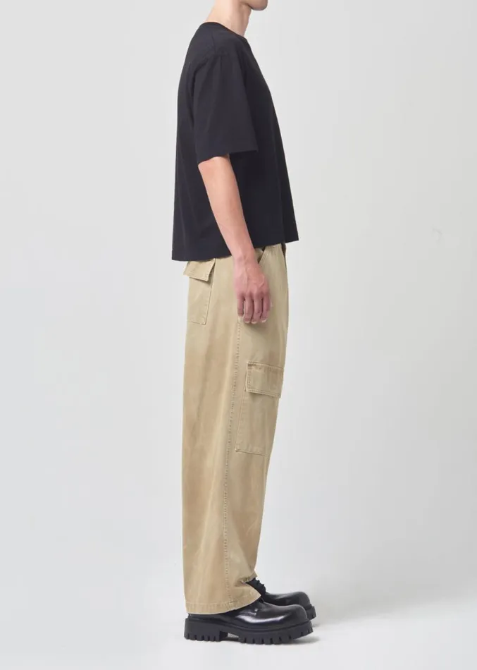 Pants Men Agolde Casper Cargo In Jasper Twist