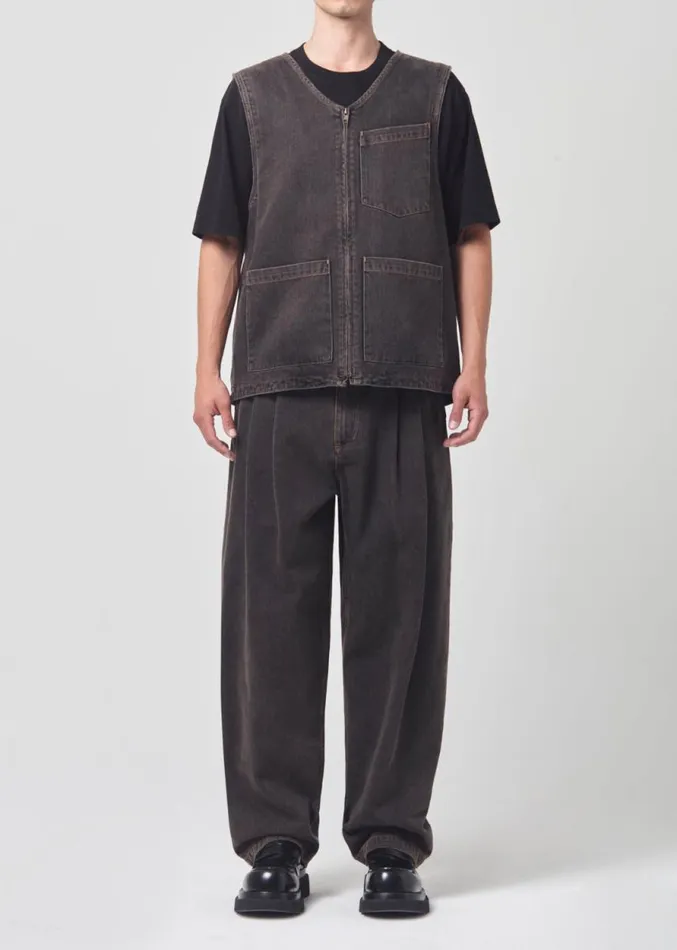 Pants Men Agolde Slater Trouser In Umber