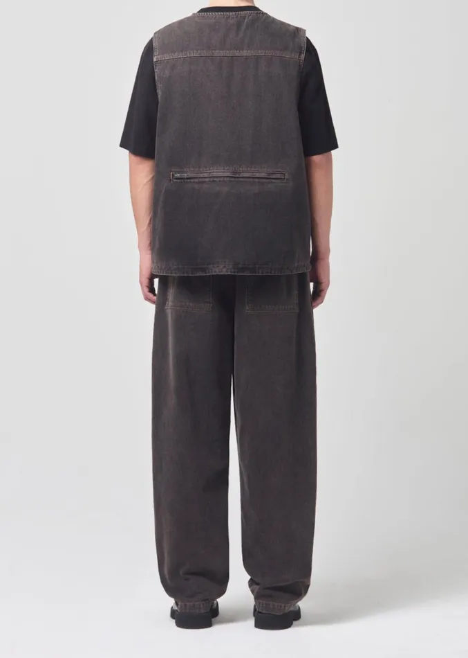 Pants Men Agolde Slater Trouser In Umber