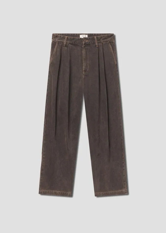 Pants Men Agolde Slater Trouser In Umber