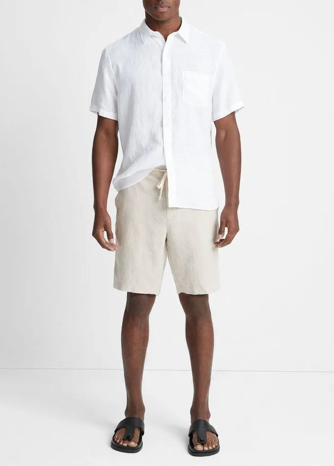 Pants Men Vince Lightweight Hemp Short Pumice Rock