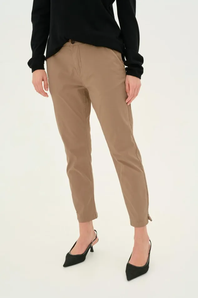 Pants Women CULTURE CUbrita Trousers Dune