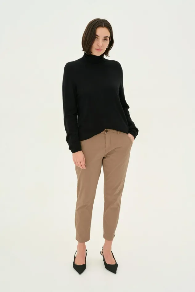 Pants Women CULTURE CUbrita Trousers Dune