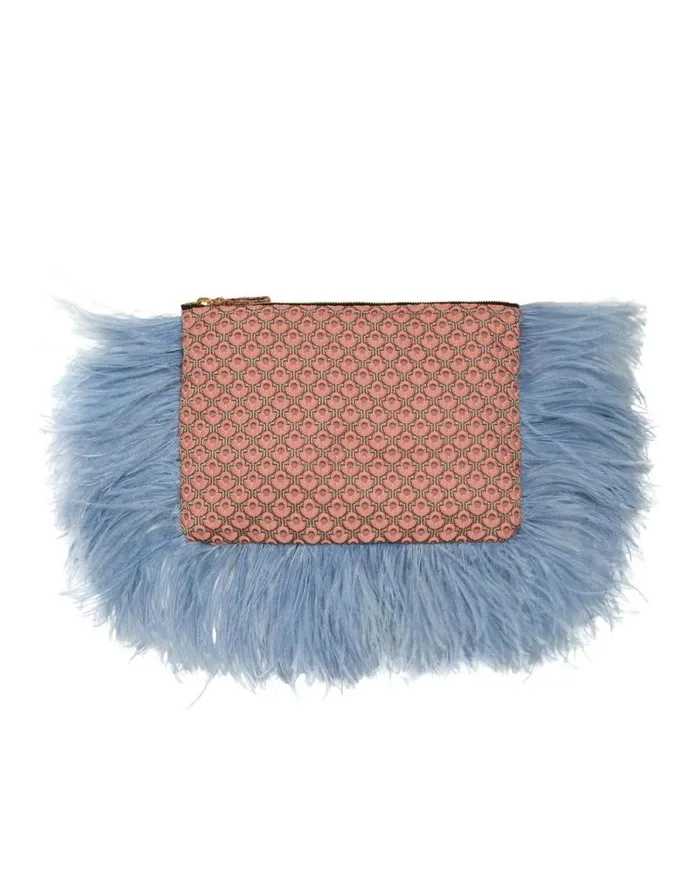 Party Pochette Tulip Pale Pink Women La Double J Bags and Pochettes