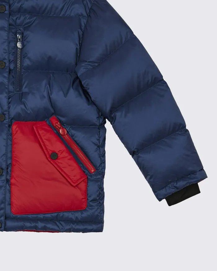 Perfect Moment Jackets Maes Quilted Down Jacket Navy 8211 Kids
