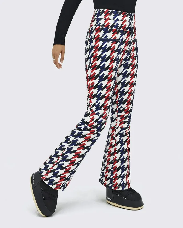 Perfect Moment Pants Houndstooth Aurora High Waist Flare Pant Houndstooth 8211 Women