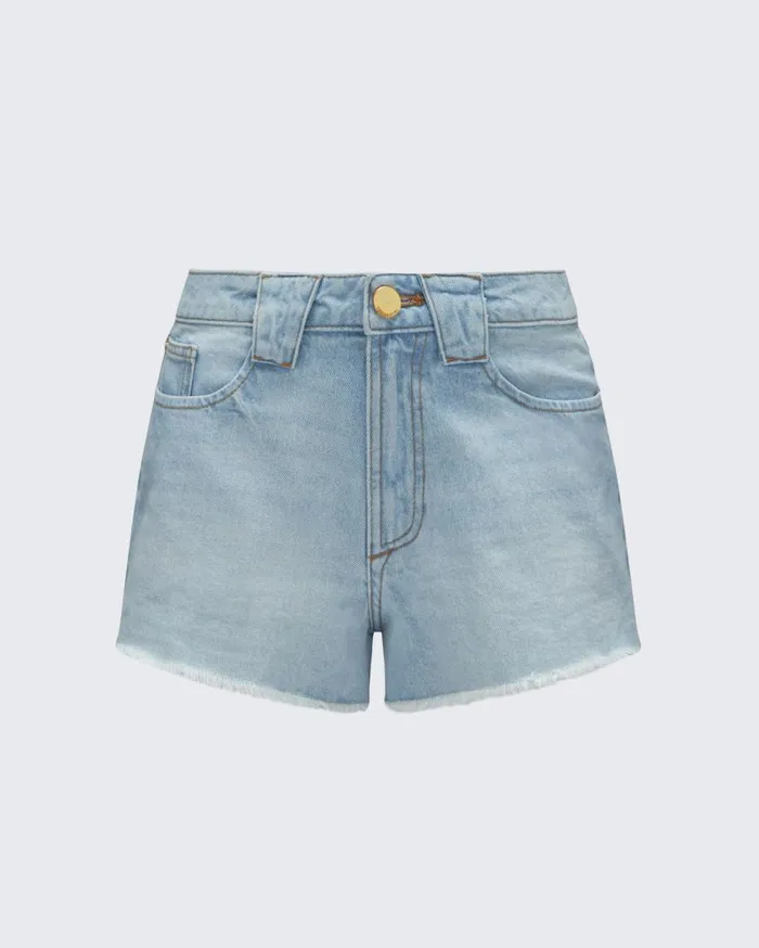 Perfect Moment Pants LowRise Denim Short Light Denim 8211 Women