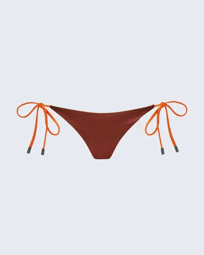 Perfect Moment Swim Salinas SideTie Bikini Bottom Brown 8211 Women