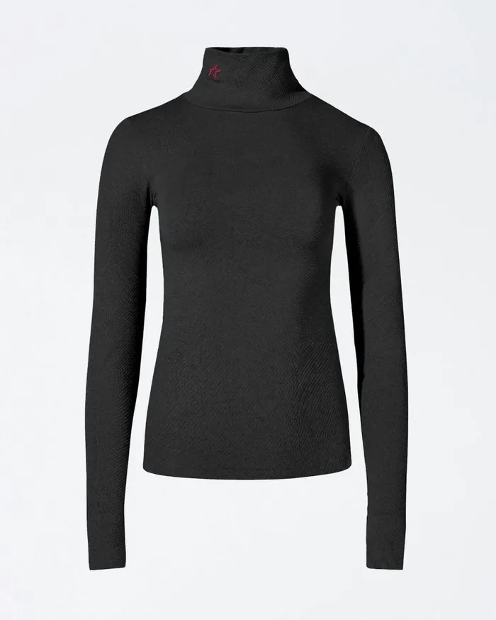 Perfect Moment Tops Seamless Thermal Top Black 8211 Women