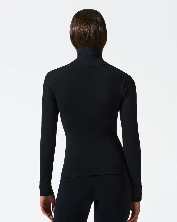 Perfect Moment Tops Seamless Thermal Top Black 8211 Women