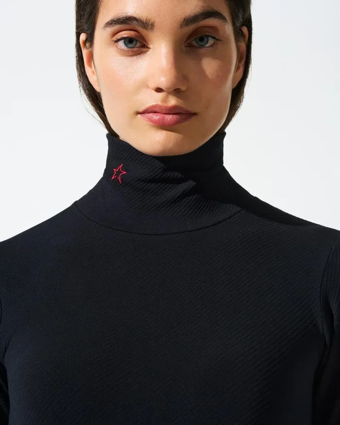 Perfect Moment Tops Seamless Thermal Top Black 8211 Women