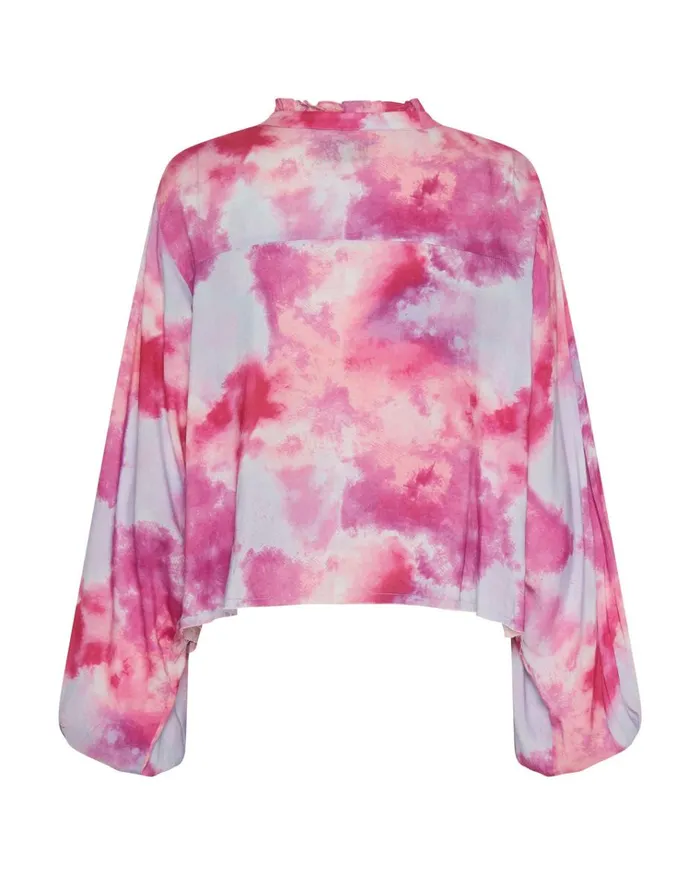PINK TORNADO RECYCLED RHIANNON TOP Women One Teaspoon Tops PINK TORNADO RECYCLED RHIANNON TOP Women One Teaspoon Tops