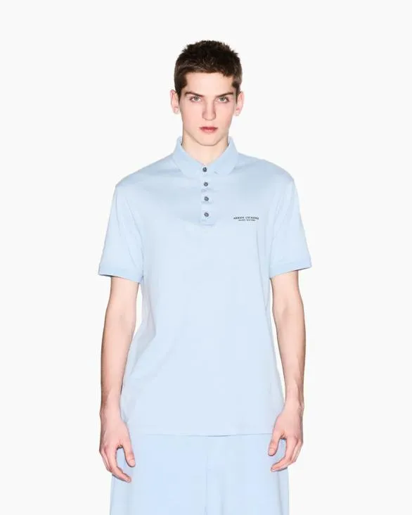 Polo Shirt In Milanx2FNew York Jersey Lightblue Men Armani Polo Shirts Polo Shirt In Milanx2FNew York Jersey Lightblue Men Armani Polo Shirts