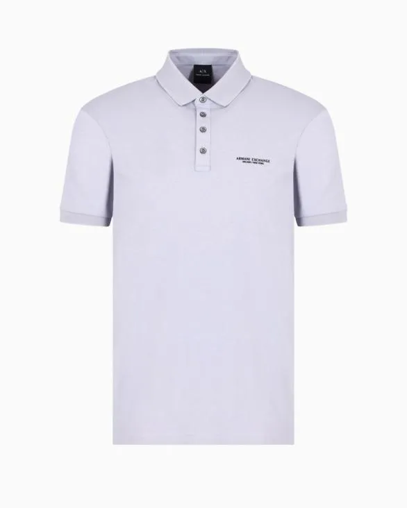 Polo Shirt In Milanx2FNew York Jersey Purple Men Armani Polo Shirts