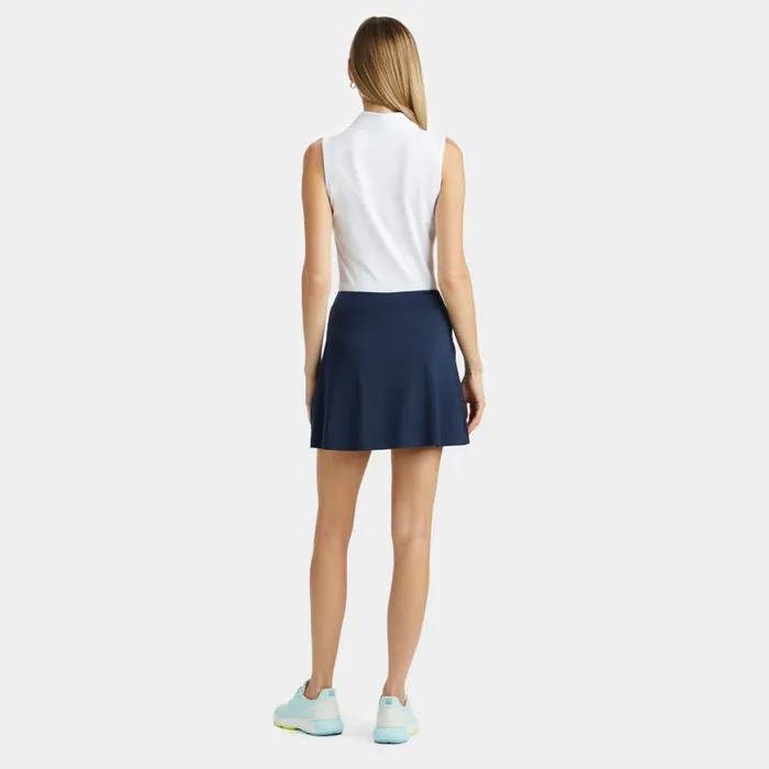 Polos and Shirts Women GFORE EMBROIDERED ICON TECH PIQU SLEEVELESS POLO Snow Polos and Shirts Women GFORE EMBROIDERED ICON TECH PIQU SLEEVELESS POLO Snow
