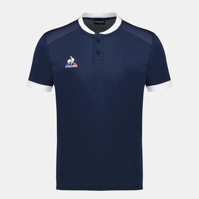 Polos Shirts Men Le Coq Sportif Tennis Polo Shirt Dress Bluesnew Optical White Polos Shirts Men Le Coq Sportif Tennis Polo Shirt Dress Bluesnew Optical White