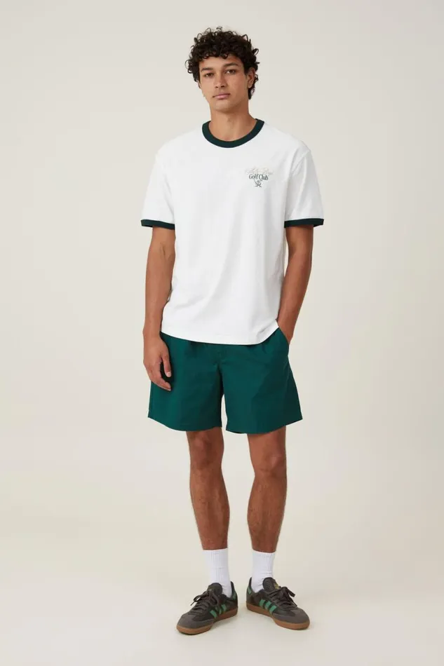 Premium Loose Fit Art TShirt Vintage White Pine Needle Green Golf Tour Men Cotton On Graphic TShirts Premium Loose Fit Art TShirt Vintage White Pine Needle Green Golf Tour Men Cotton On Graphic TShirts