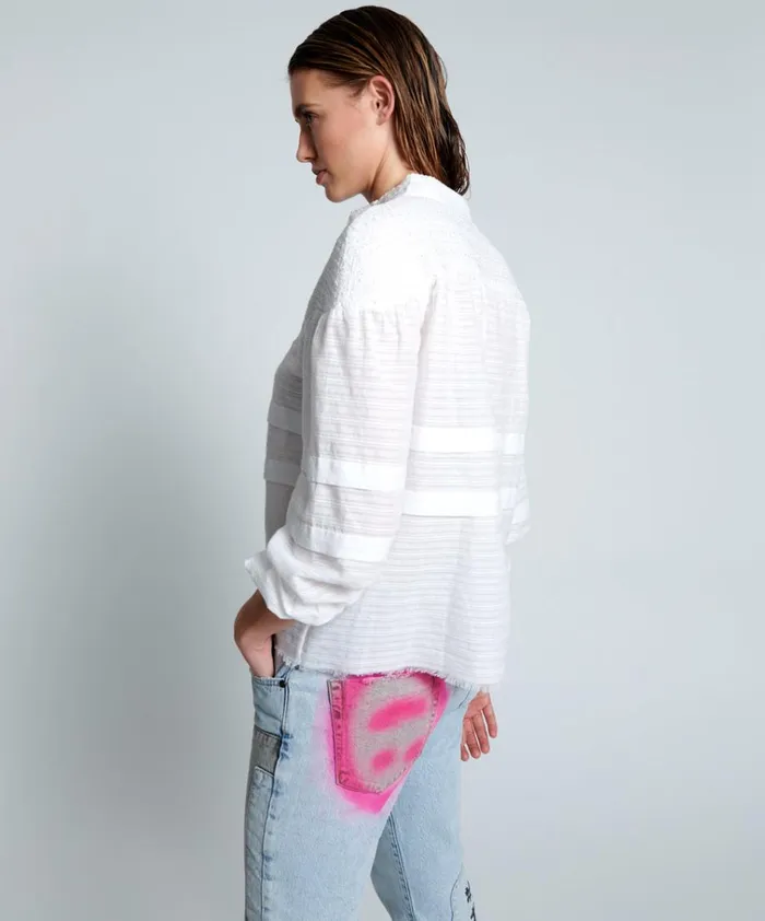 PURE DESERT ANGEL LONGSLEEVE TOP Women One Teaspoon Tops PURE DESERT ANGEL LONGSLEEVE TOP Women One Teaspoon Tops