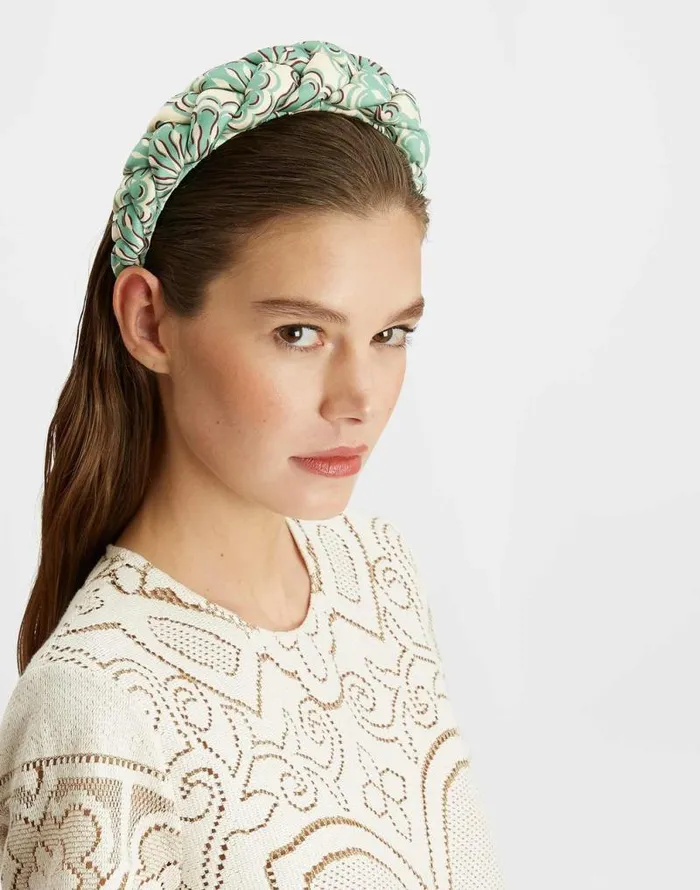 Rapunzel Headband Fans Mint Women La Double J Hair Accessories Rapunzel Headband Fans Mint Women La Double J Hair Accessories