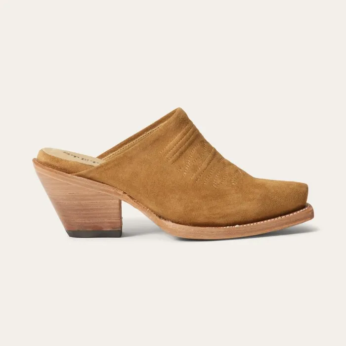 Reed Western Mules Tan Women Stetson Shorties