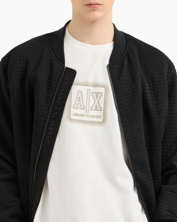 Regular Fit Tshirt With Logo White Men Armani TShirts