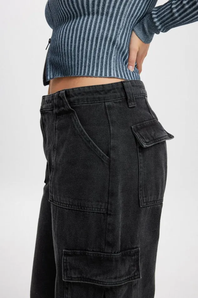Relaxed Cargo Jean Graphite Black Women Cotton On Pants Relaxed Cargo Jean Graphite Black Women Cotton On Pants