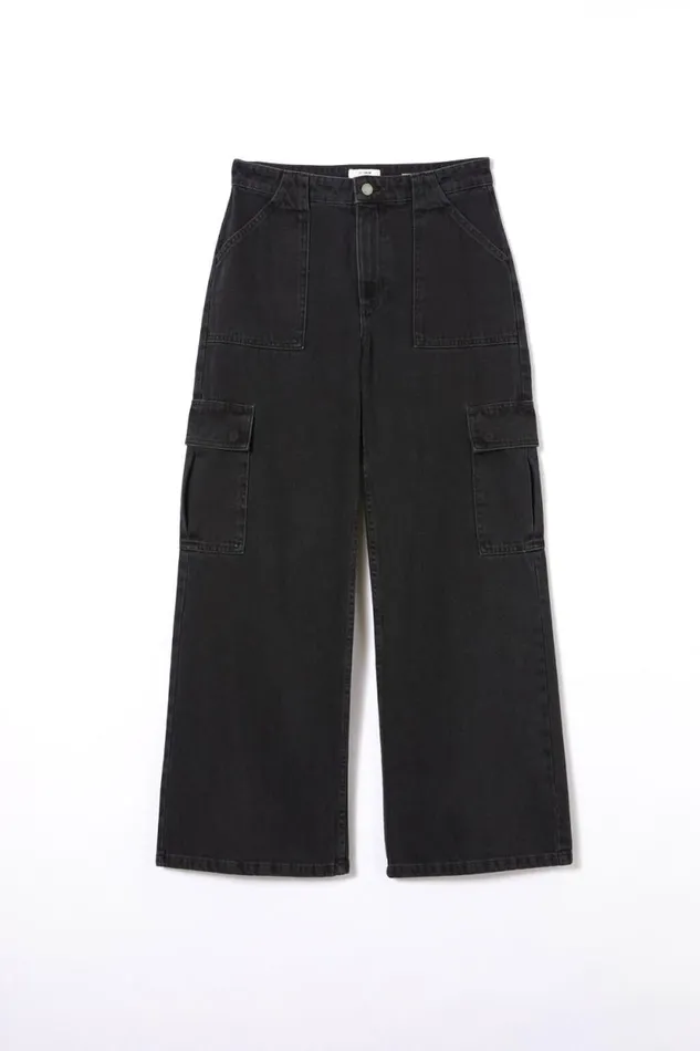 Relaxed Cargo Jean Graphite Black Women Cotton On Pants Relaxed Cargo Jean Graphite Black Women Cotton On Pants