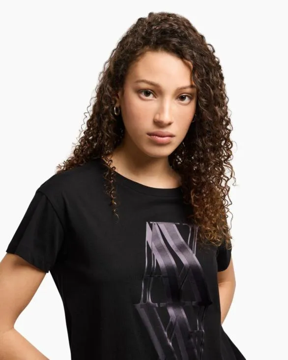 Relaxed Fit TShirts Black Women Armani TShirts Relaxed Fit TShirts Black Women Armani TShirts