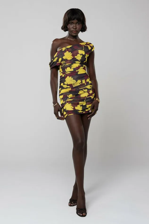 RESA Beverly Mini In Sangria Women Mini Dresses