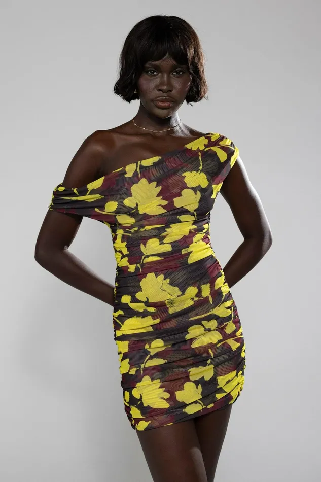 RESA Beverly Mini In Sangria Women Mini Dresses