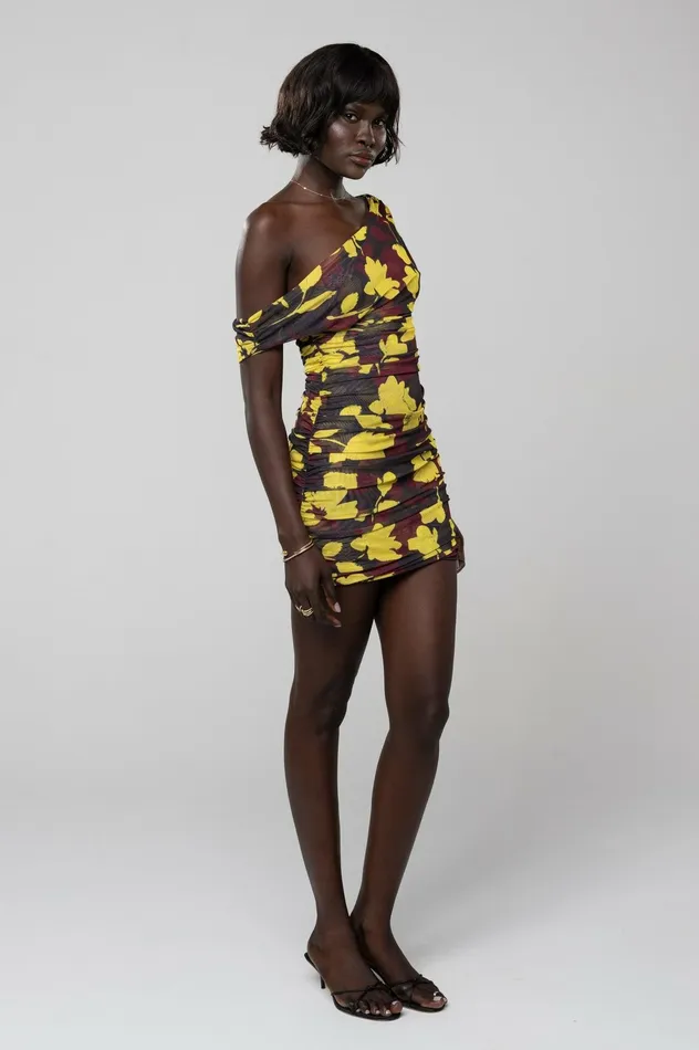 RESA Beverly Mini In Sangria Women Mini Dresses