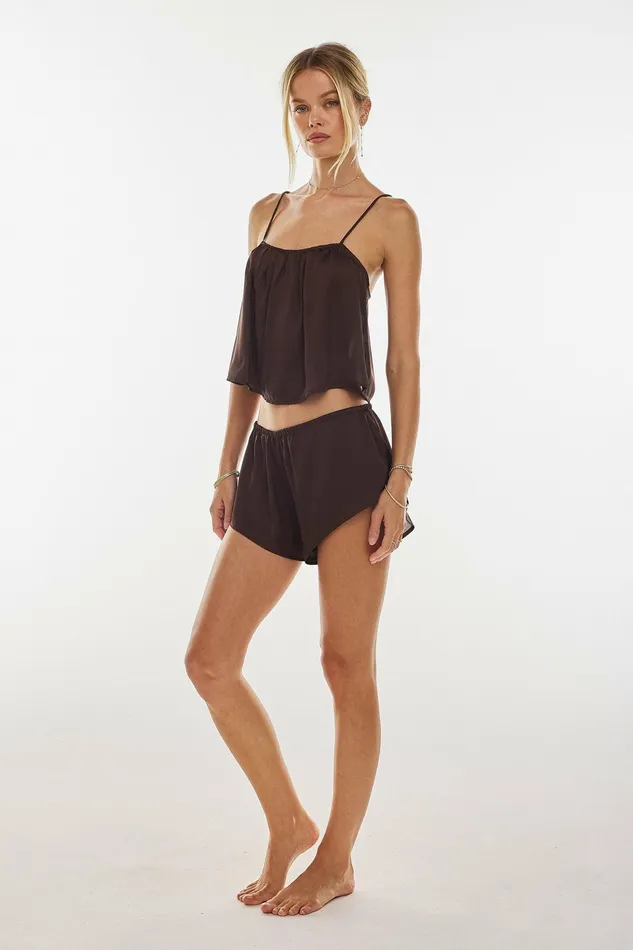 RESA Blair Top In Chocolate Women Lounge